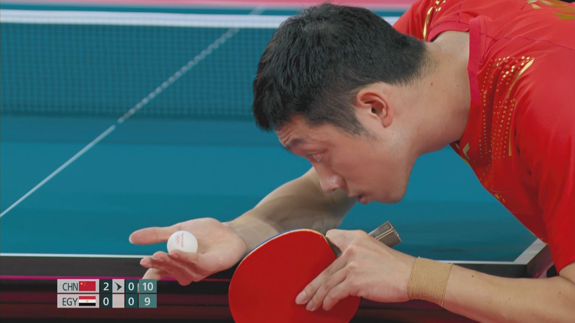 男子乒乓球團體賽　國家隊挫埃及隊晉身八強