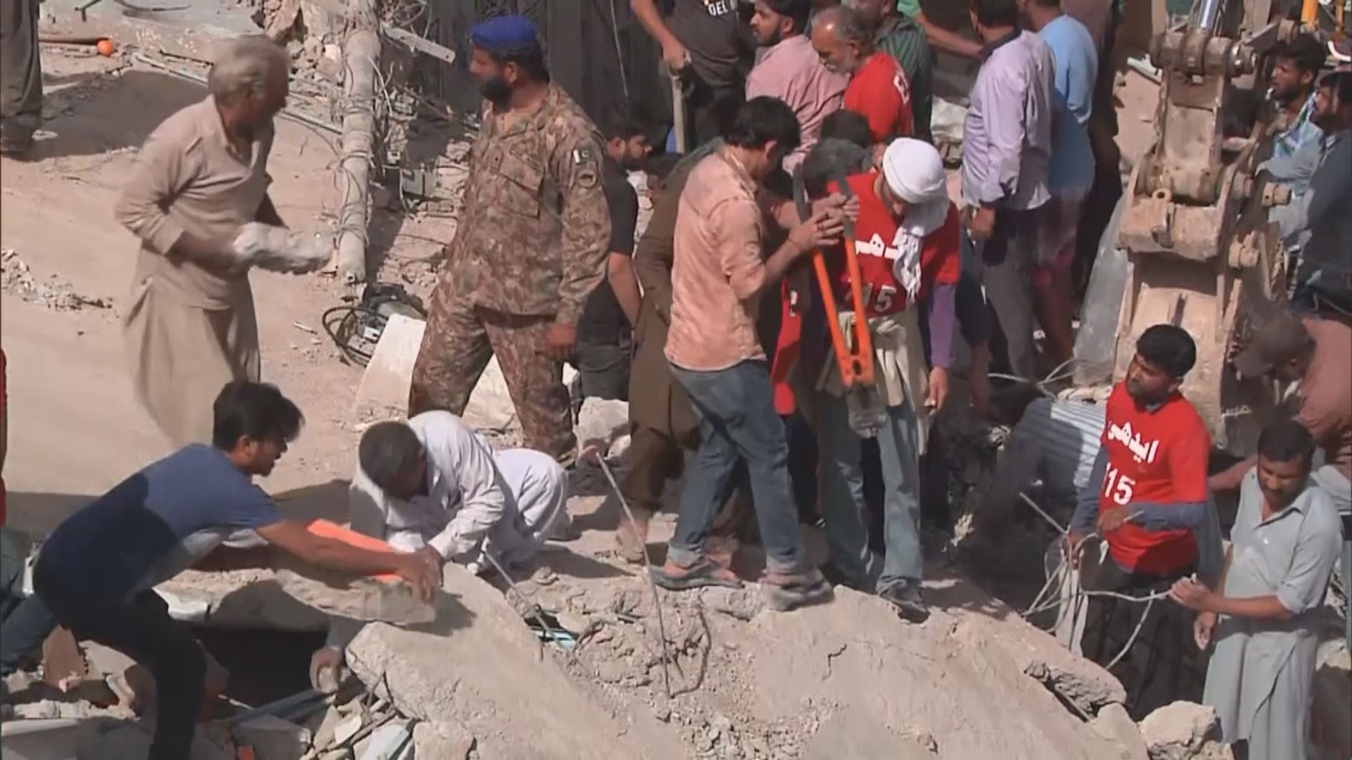 巴基斯坦卡拉奇民房倒塌至少兩死四傷