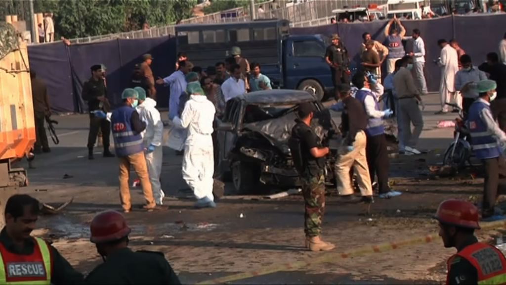 巴基斯坦遭炸彈襲擊逾七十死傷
