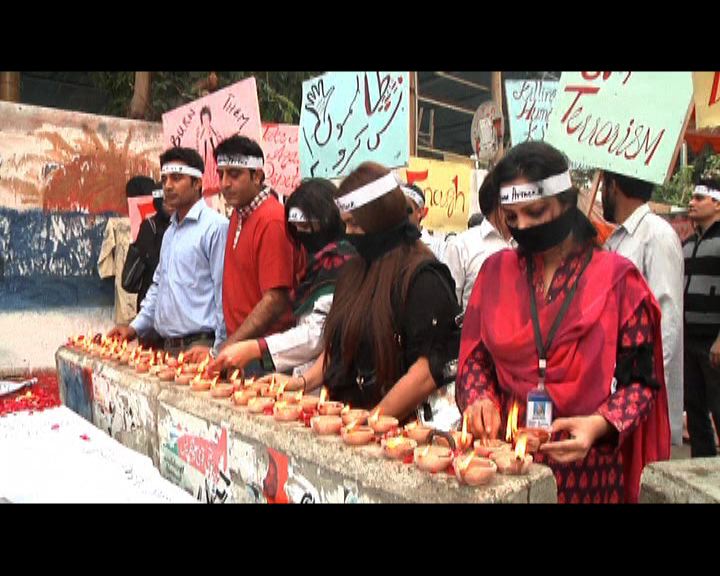 
巴基斯坦各地示威促政府嚴打恐怖主義