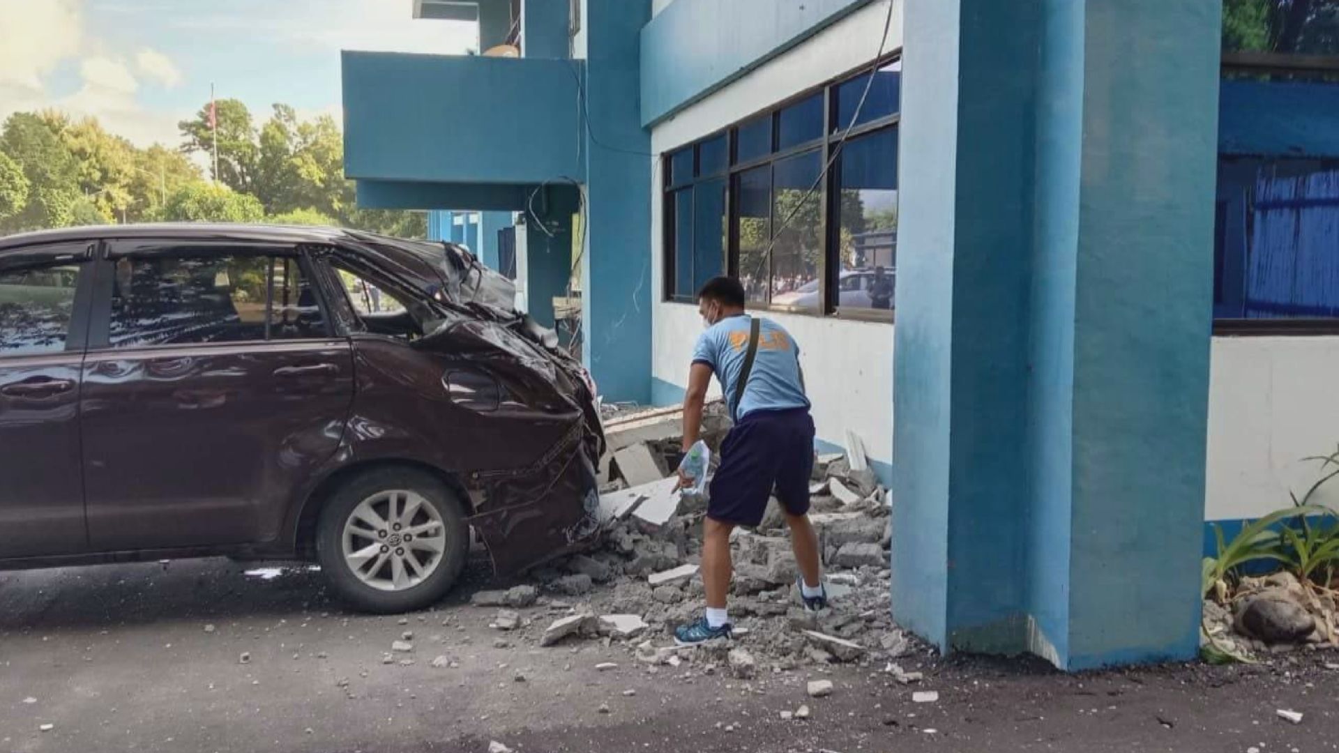 菲律賓呂宋島北部7級地震　有建築物受損
