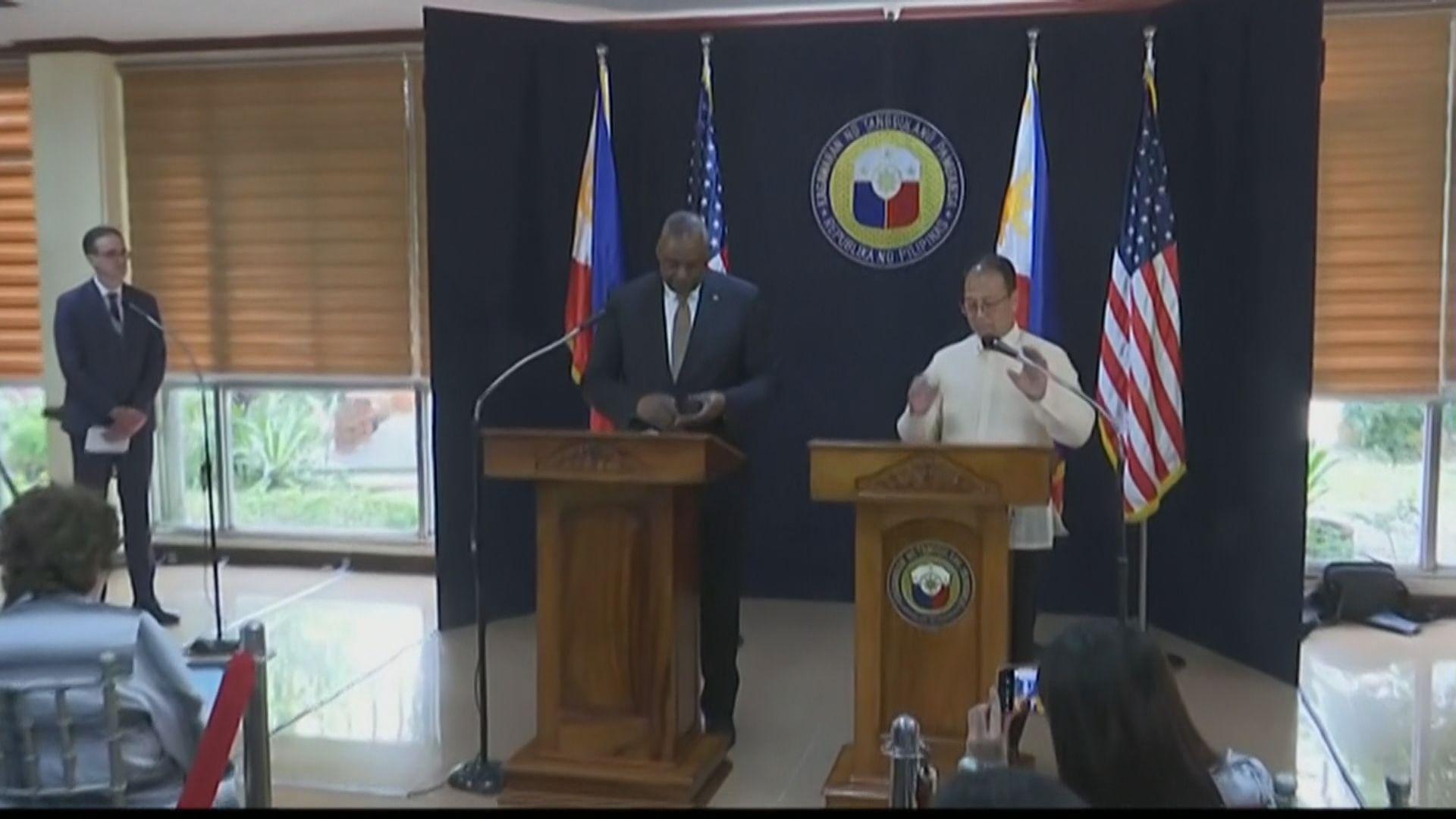 美國及菲律賓同意美軍進駐多四個菲律賓軍事基地