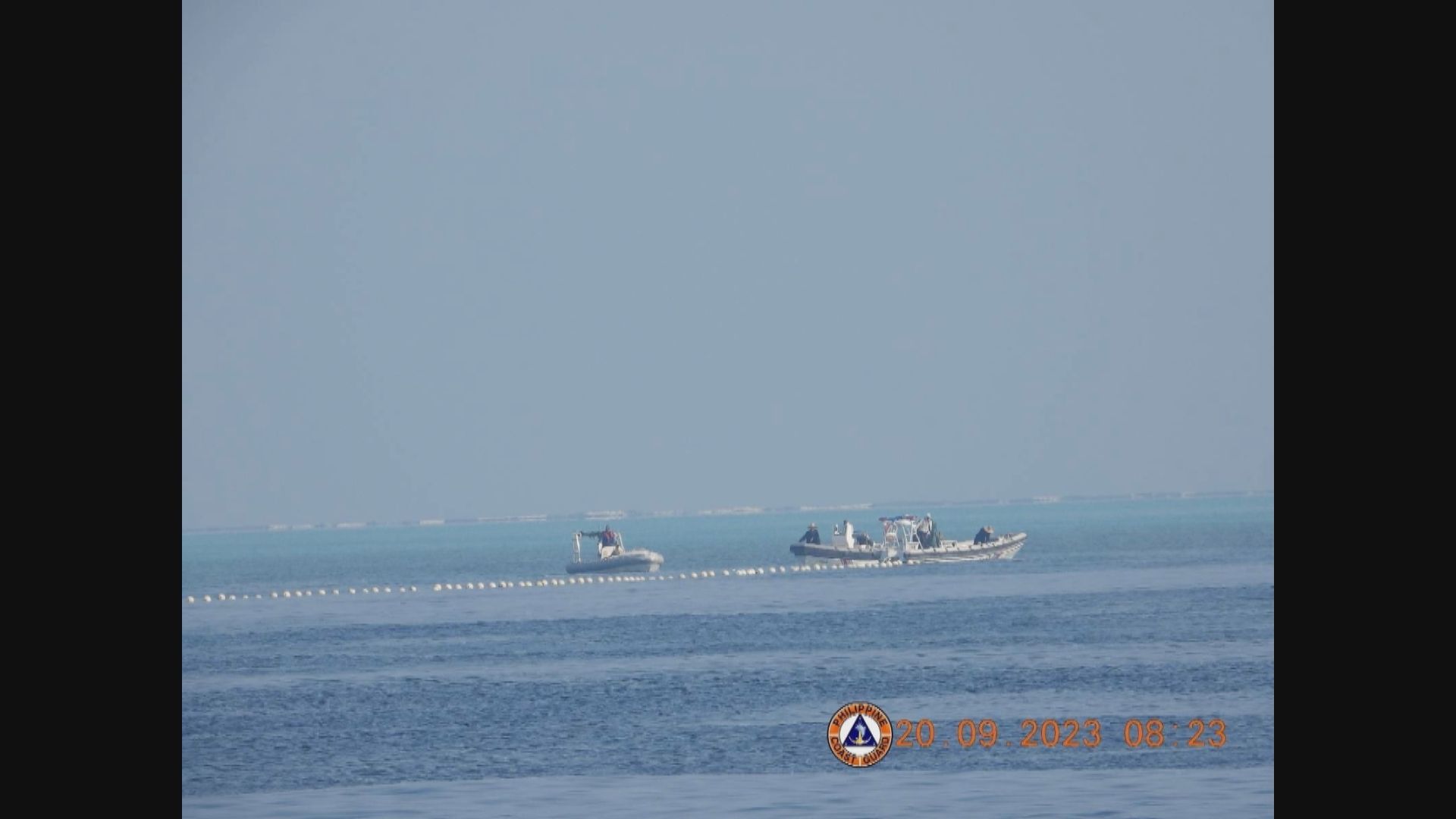 菲律賓指中國海警在黃岩島水域放置浮標