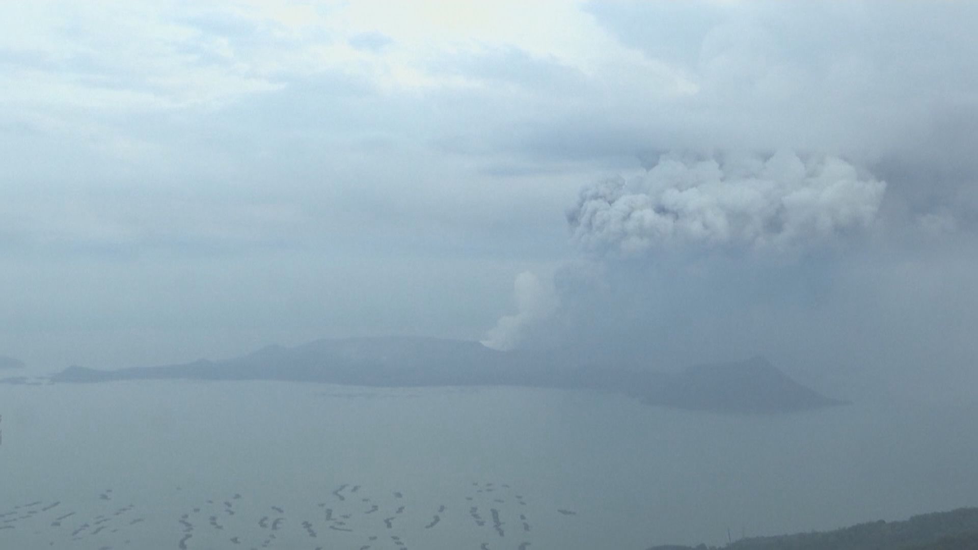 塔阿爾火山為菲律賓第二活躍火山