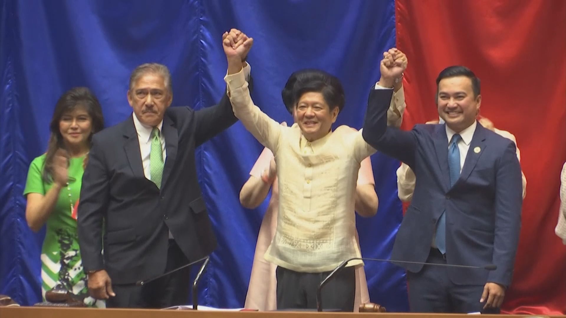小馬可斯獲確認當選菲律賓總統　誓言維護南海仲裁案裁決