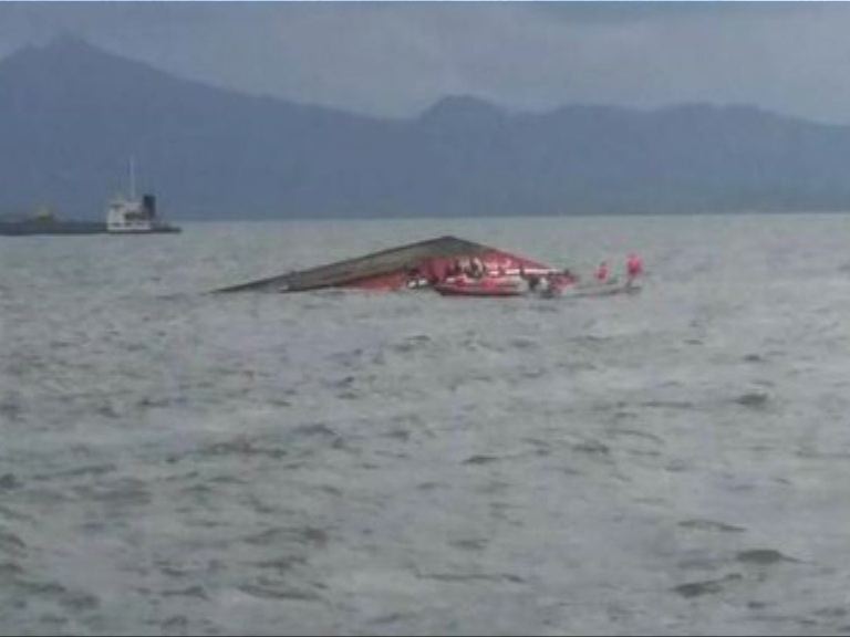 菲律賓船隻翻沉至少36死20多人失蹤