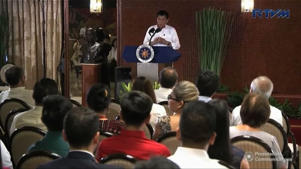 菲總統反對美駐軍　揚言重新評估外交政策