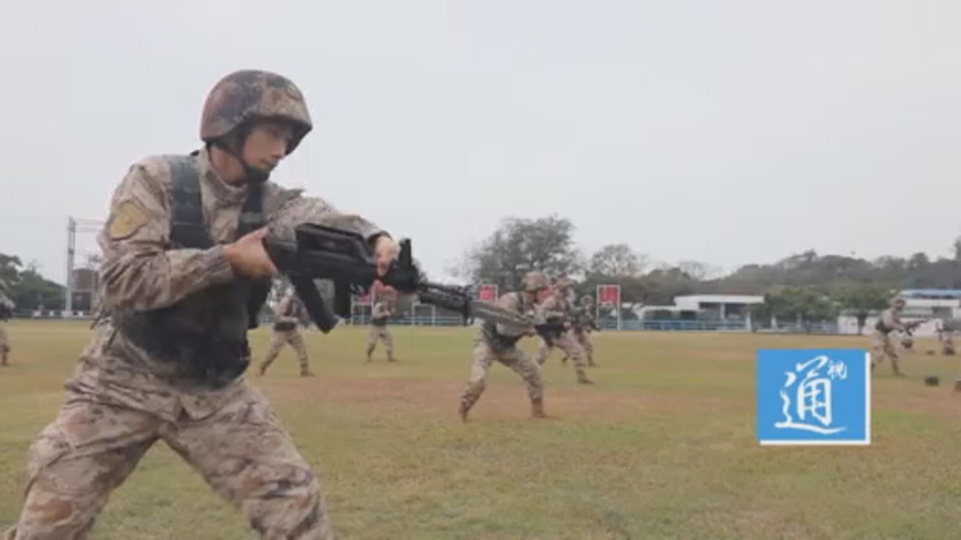 解放軍駐港部隊新年展開實戰化軍事訓練