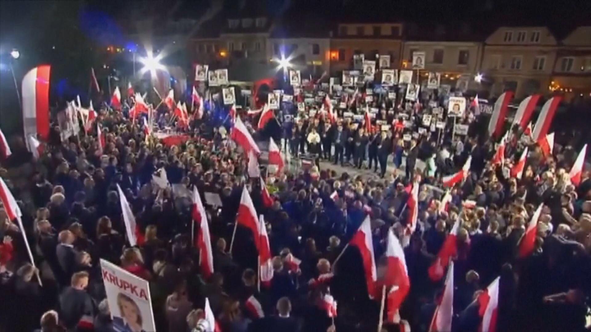 波蘭大選 法律與公正黨支持度些微領先