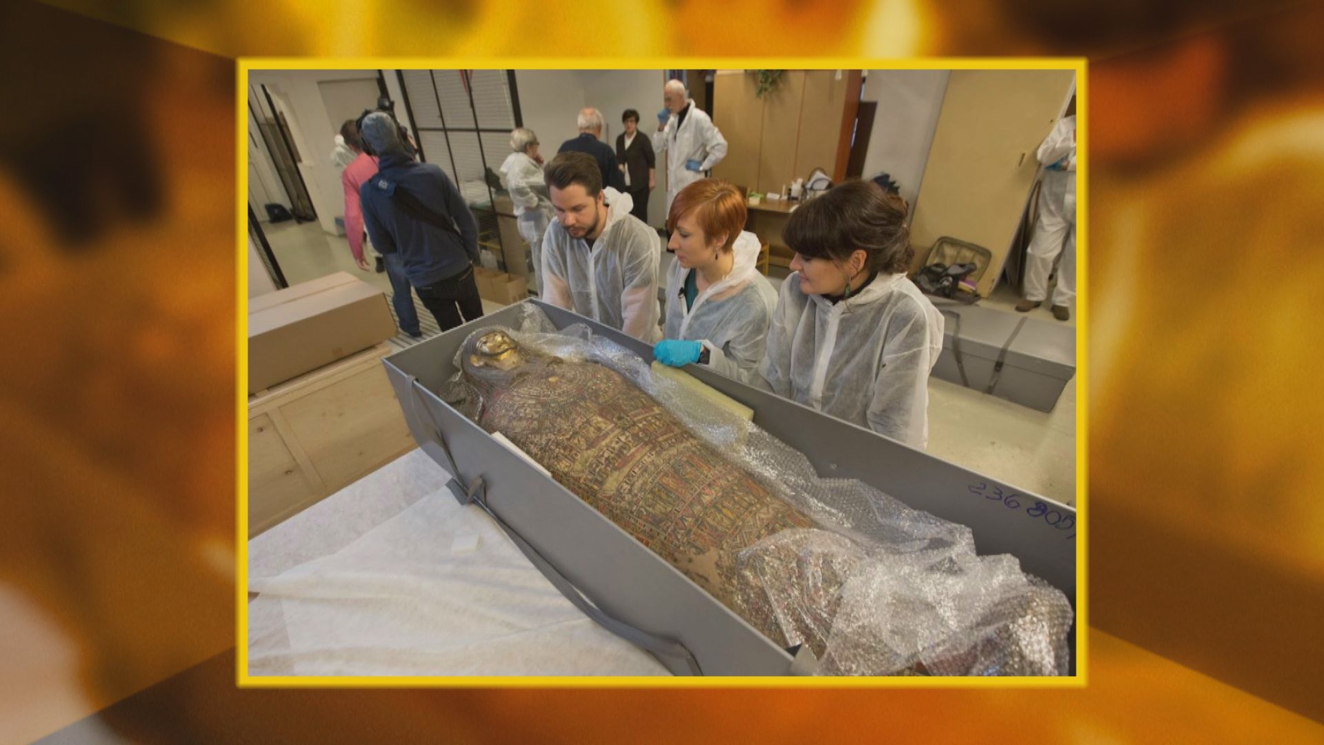 波蘭考古學家首次發現具二千年歷史孕婦木乃伊