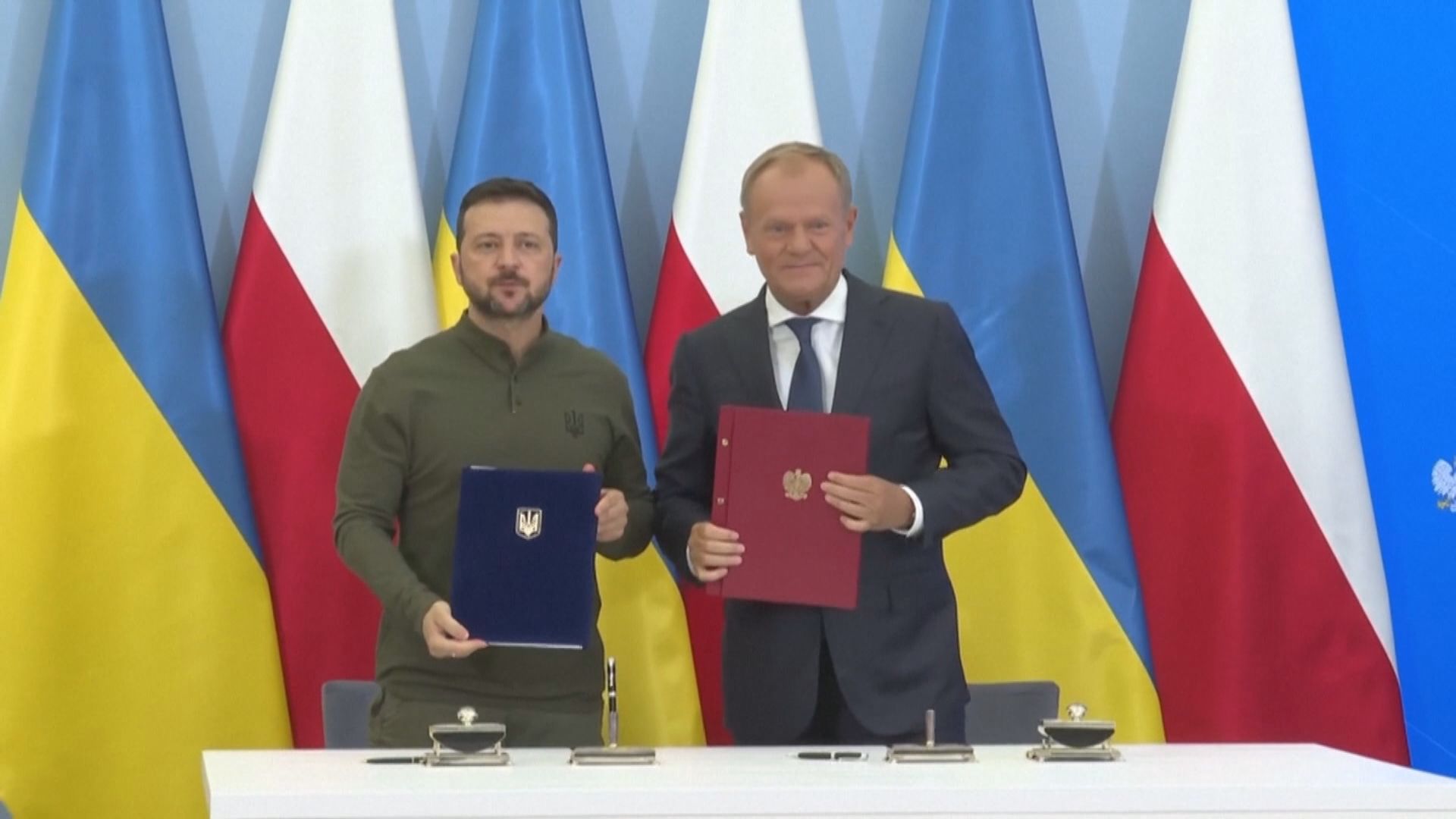 烏克蘭與波蘭簽署雙邊安全協議 波蘭將為烏方提供防禦及能源等支援