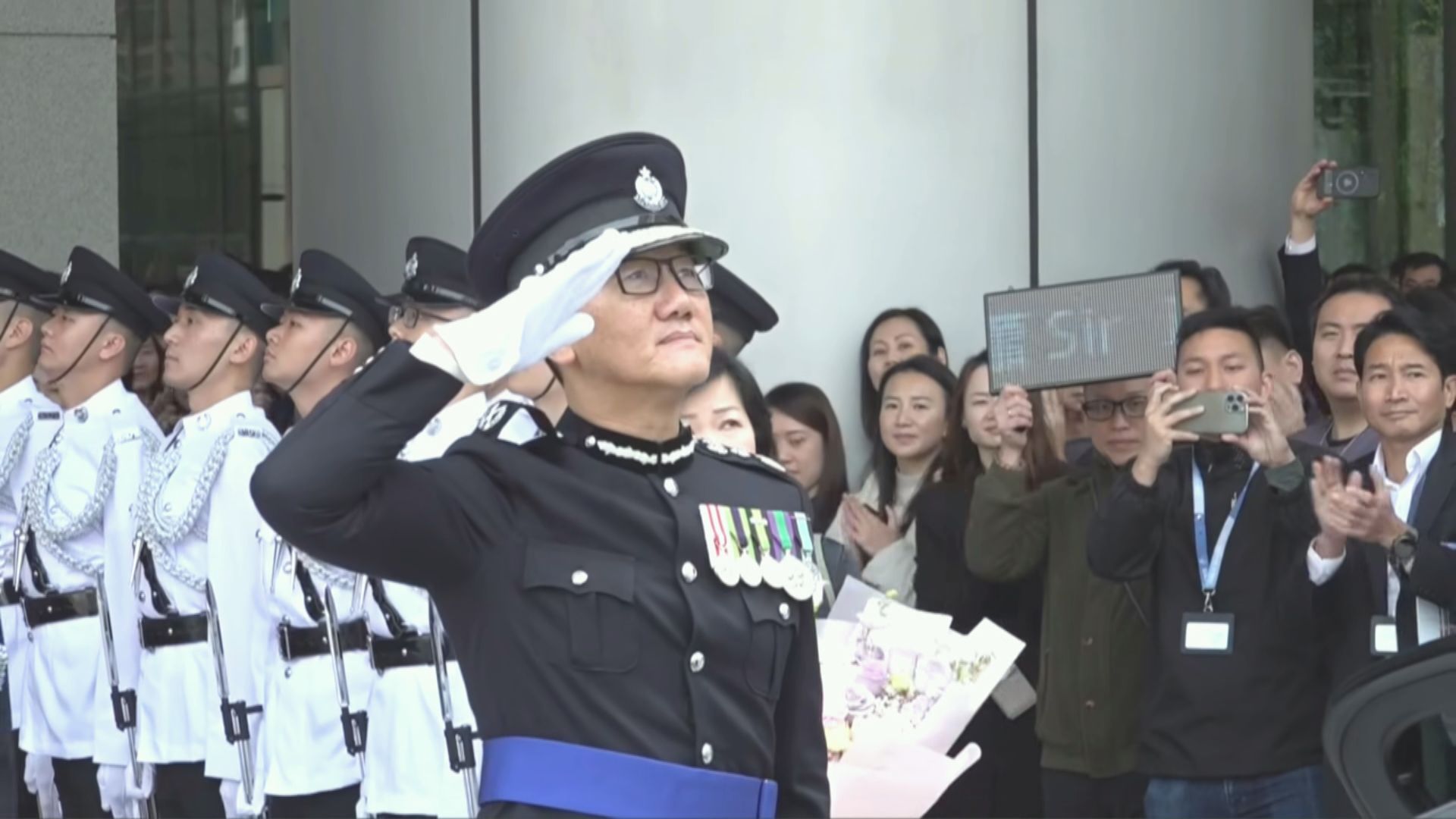 蕭澤頤卸任警務處處長 感謝同袍無私奉獻