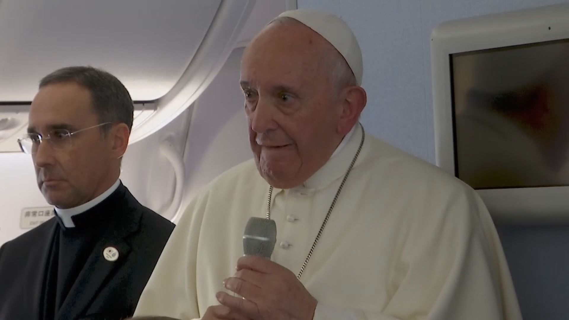 教宗呼籲對話和平解決香港問題