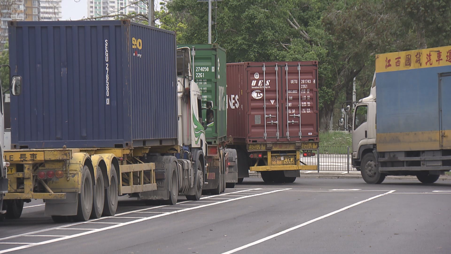 周一凌晨起粵港跨境貨車　改為點對點運輸模式