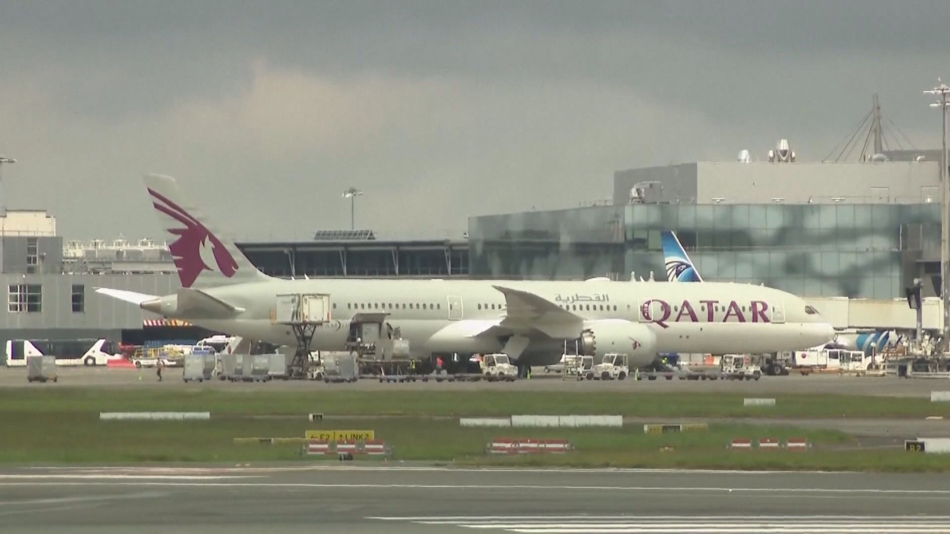 卡塔爾航空客機於土耳其上空遇氣流 12人傷
