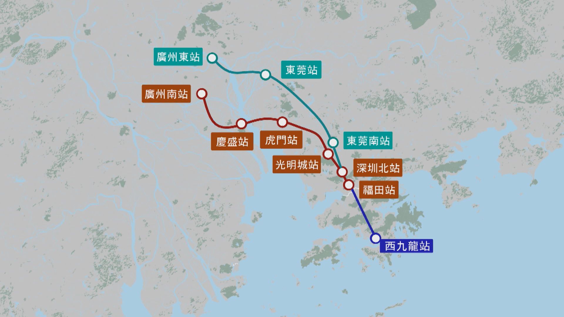 高鐵香港段周日復運每日南北行共一萬車票　引入實名制電子車票