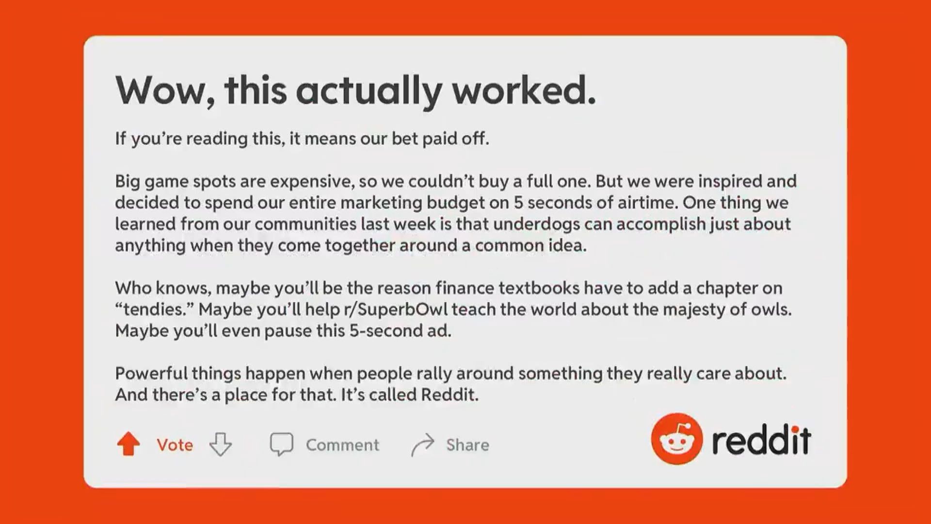 Reddit五秒廣告成功掀話題　趁勢集資2.5億