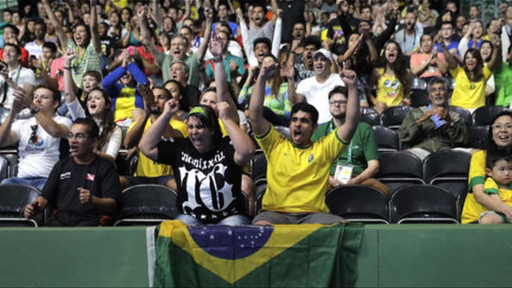 巴西觀眾太熱情嘈吵　影響運動員