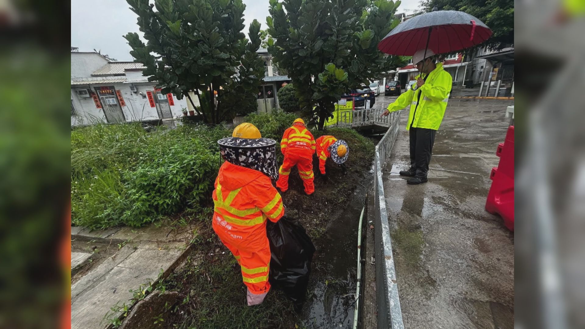 渠務署：周三晚至今早共6宗水浸　超前部署清理渠道逾百隊緊急應變隊出動