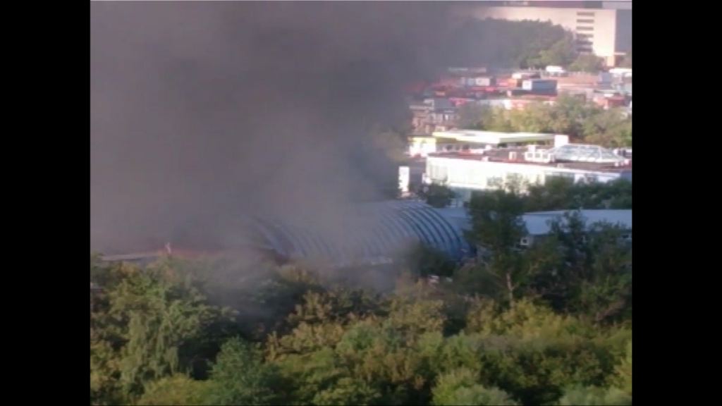 莫斯科倉庫大火17人死