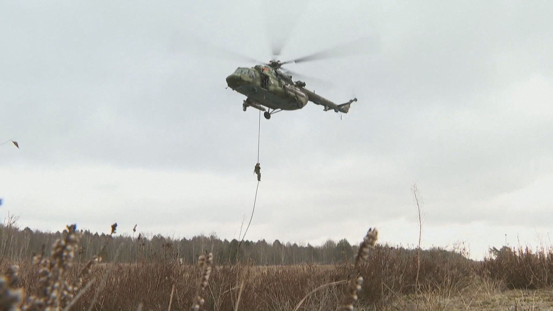 俄羅斯與白俄羅斯舉行聯合飛行戰術演習