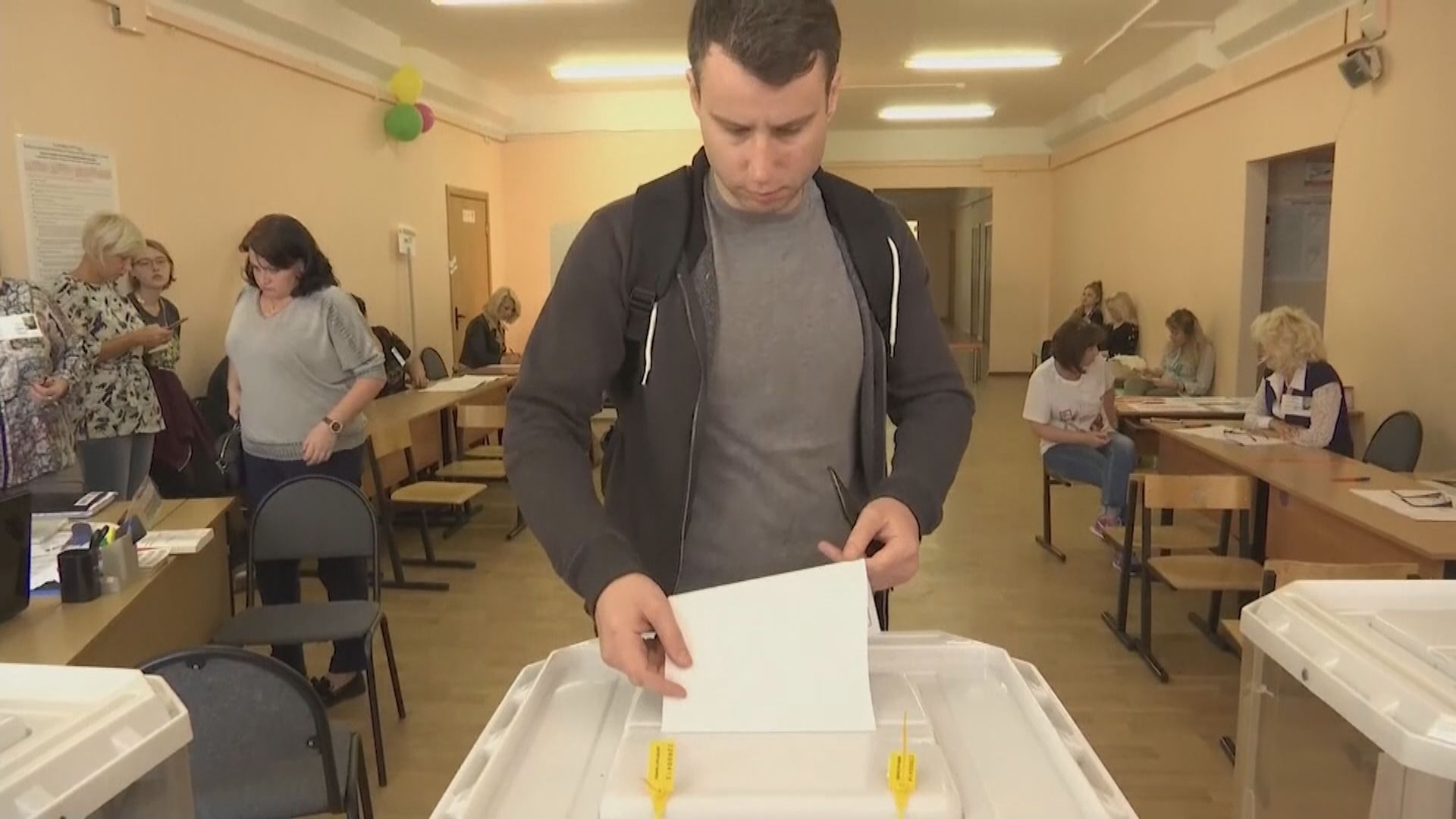 莫斯科市議會選舉開始投票