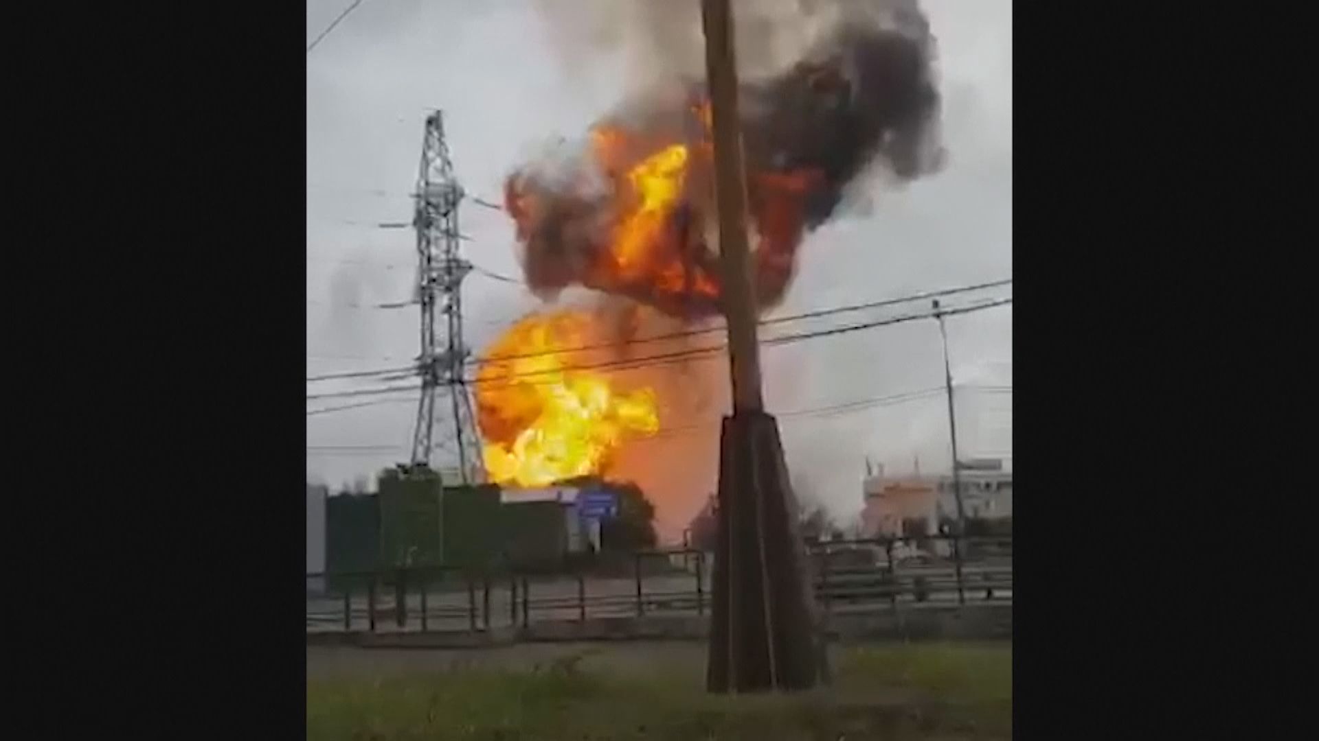 俄羅斯莫斯科發電廠大火最少1死13傷
