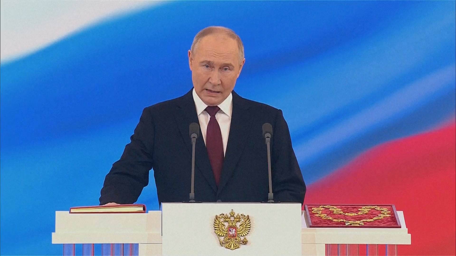 普京宣誓就任新一屆俄羅斯總統 將執政至最少2030年