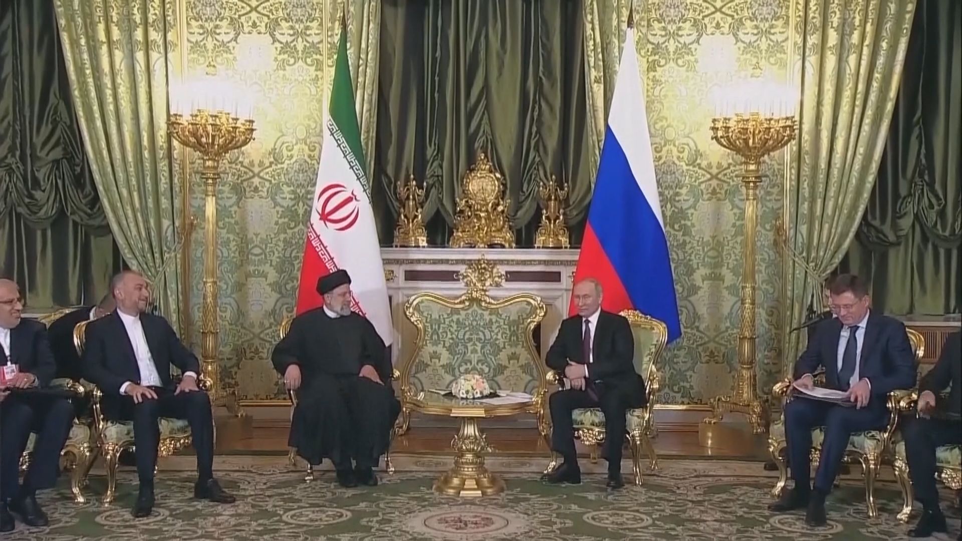 普京與萊希會晤 討論加沙局勢及兩國關係