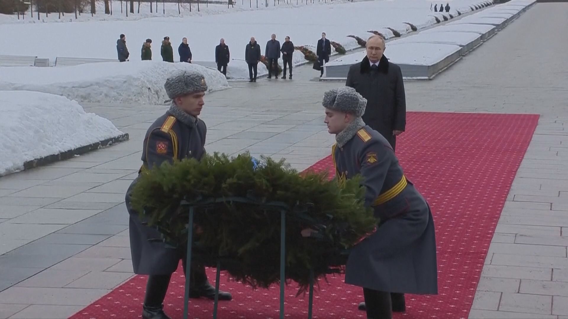 普京出席列寧格勒保衛戰勝利80周年紀念儀式