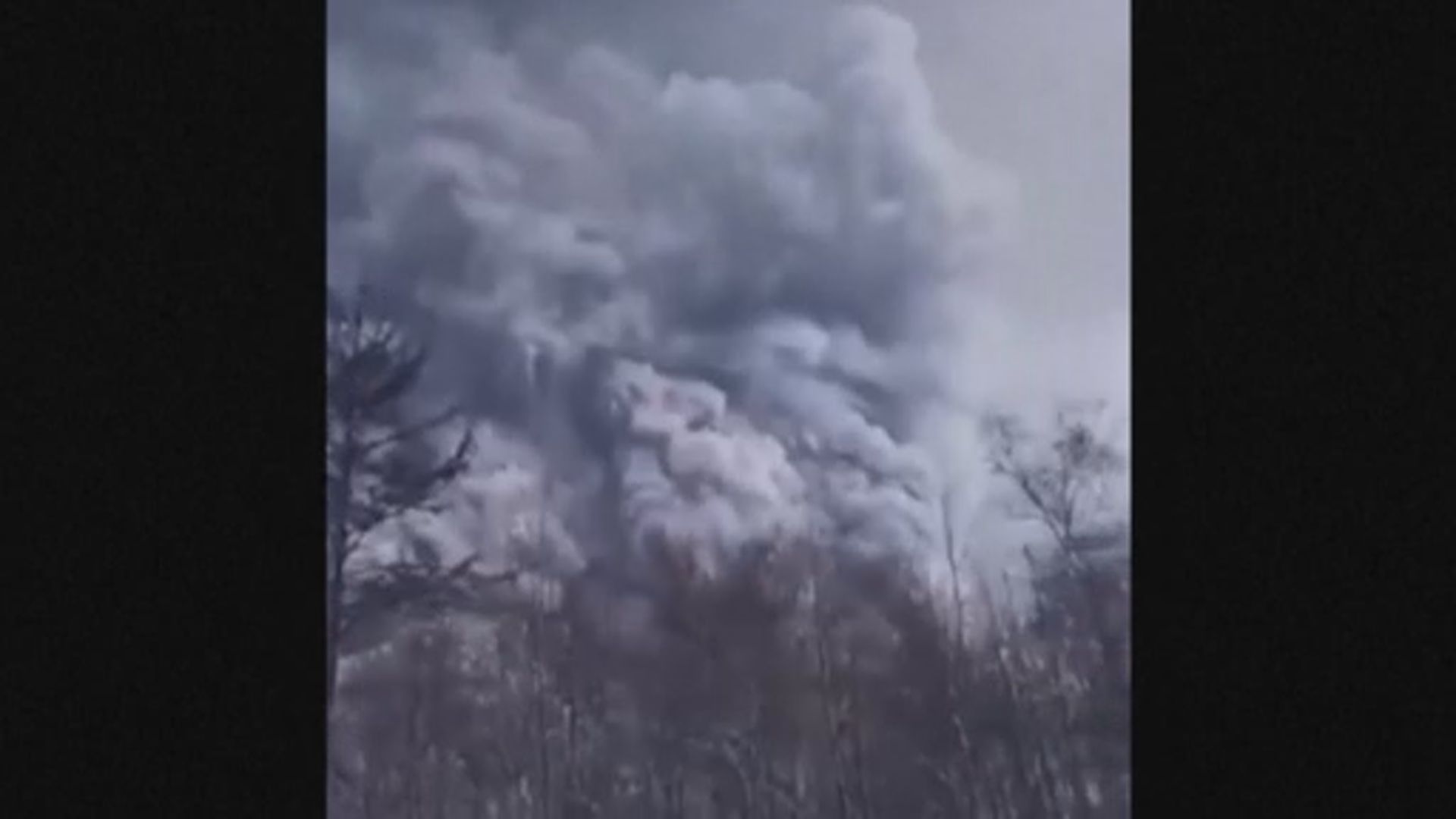 俄羅斯希韋盧奇火山爆發