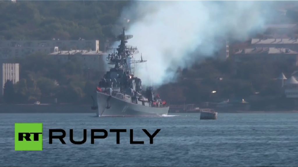 俄軍艦向土耳其漁船開火示警