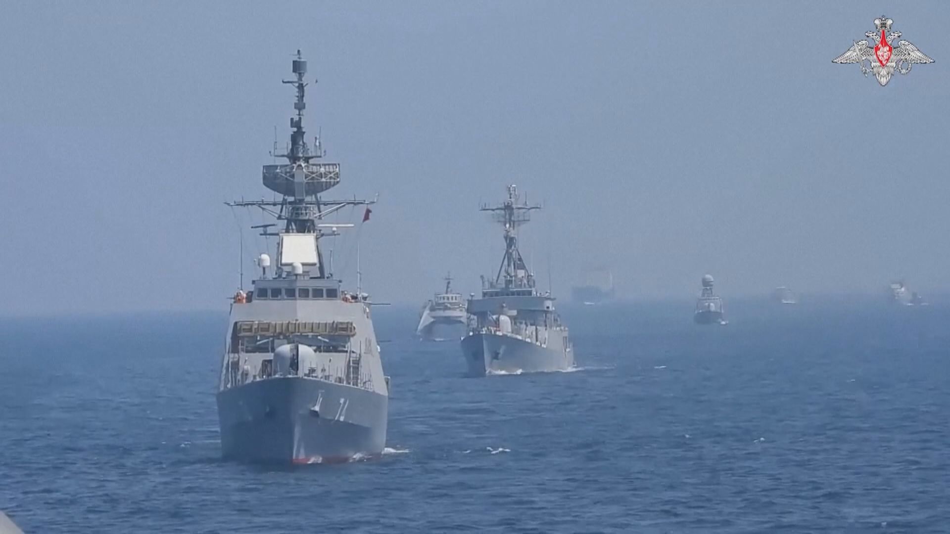 中國、俄羅斯及伊朗海上聯合演習結束