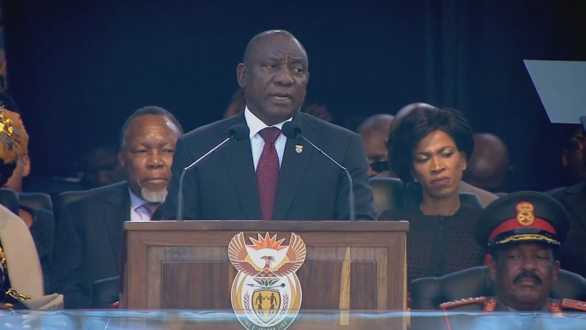 南非總統拉馬福薩宣誓就職