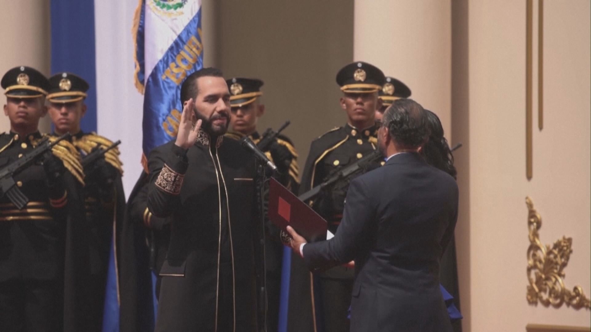 布克爾宣誓就任薩爾瓦多總統 展開第二個五年任期