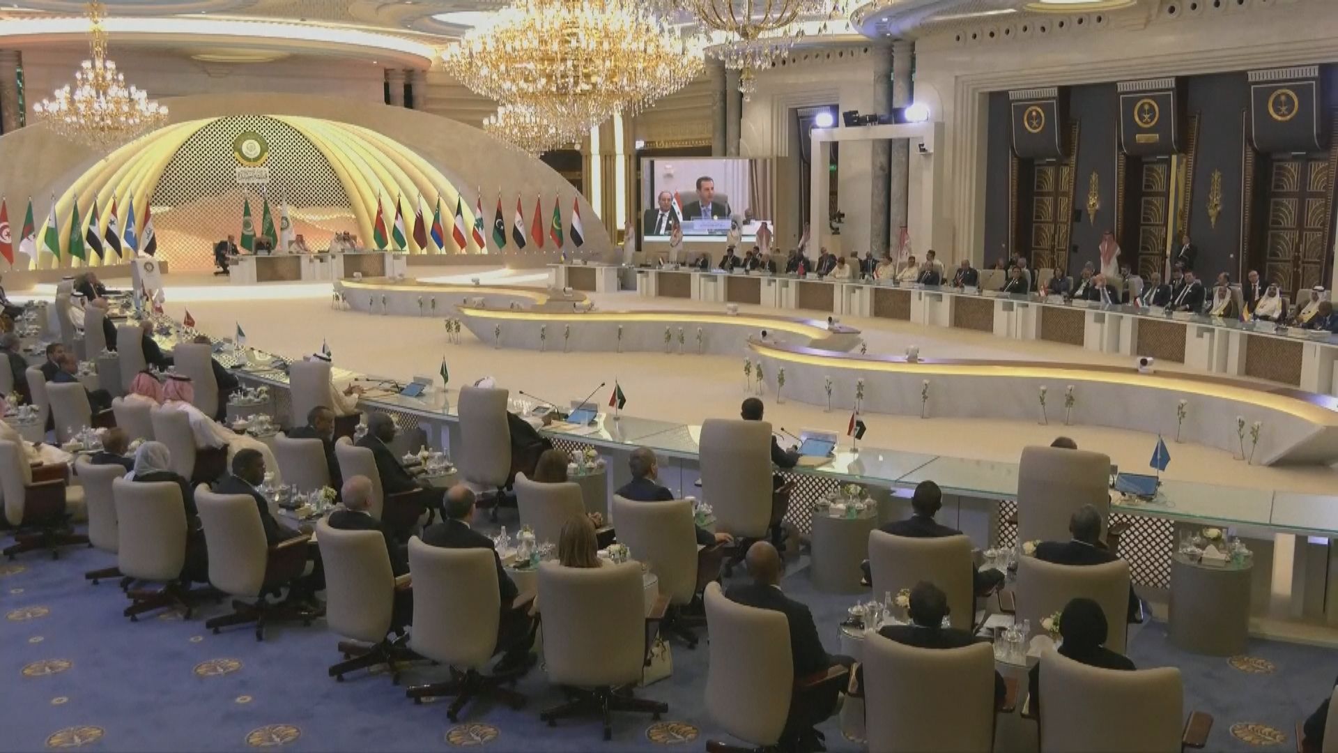 阿拉伯國家聯盟峰會沙特舉行 烏克蘭敘利亞領袖齊親身出席