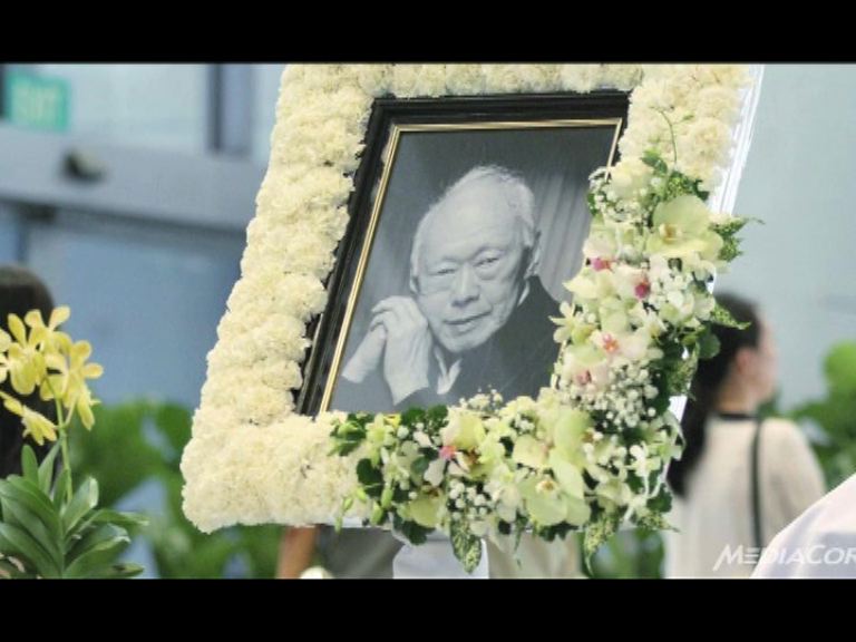
李光耀國葬周日舉行多國政要出席