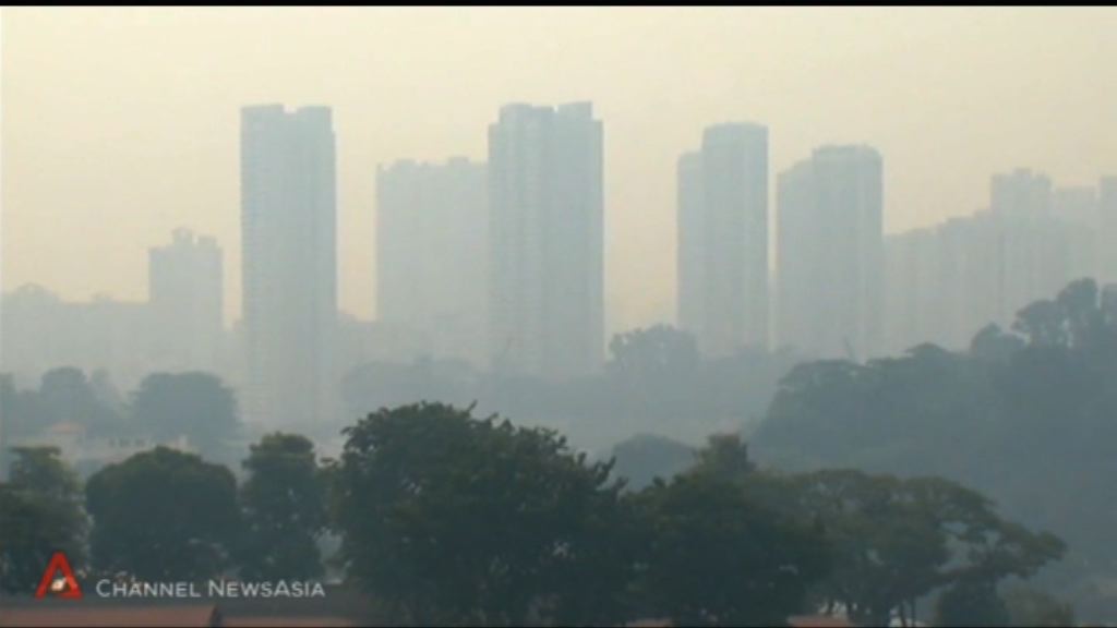 新加坡空氣污染物達不健康水平