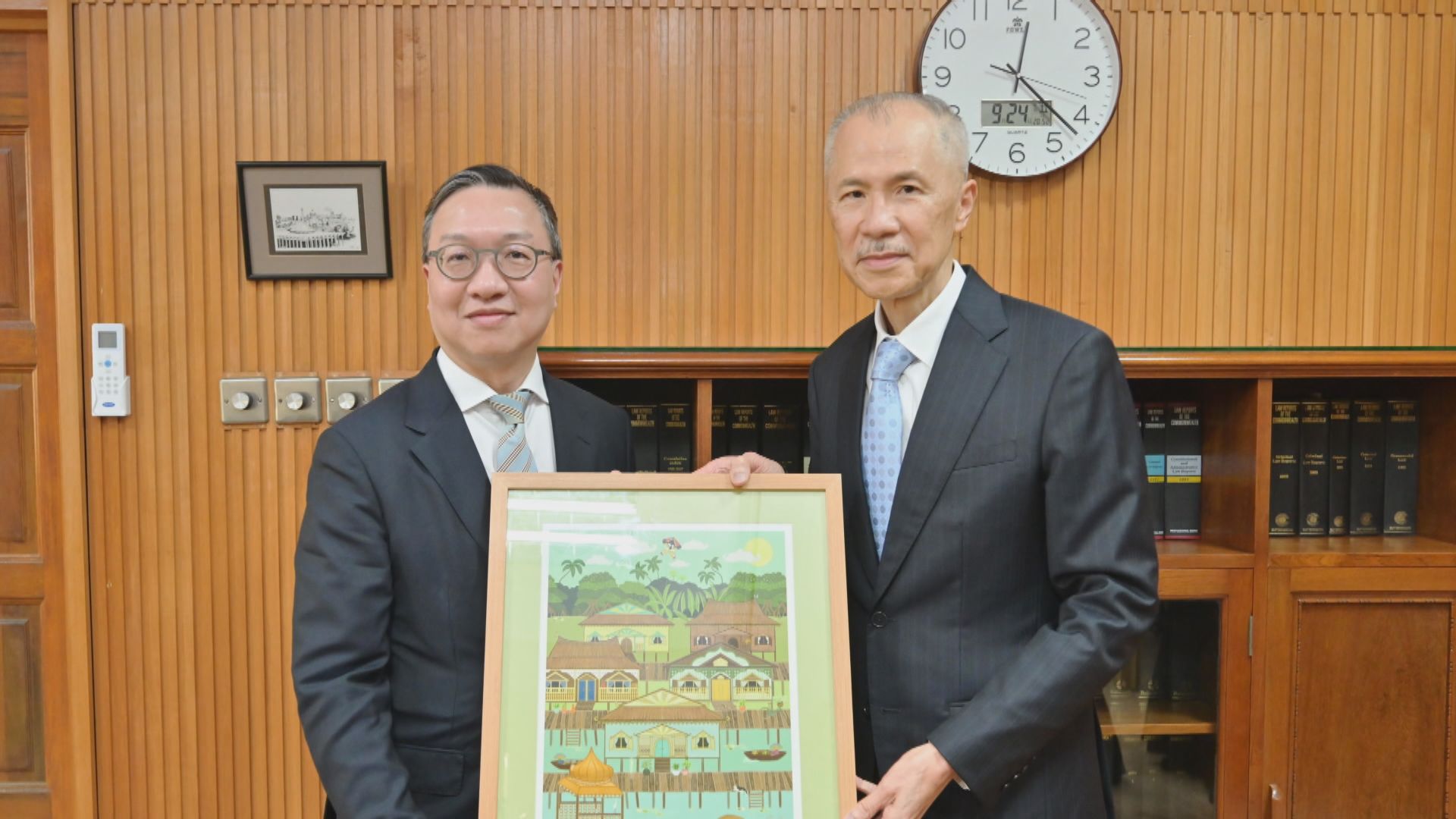 林定國抵達文萊　展開東盟三國訪問行程