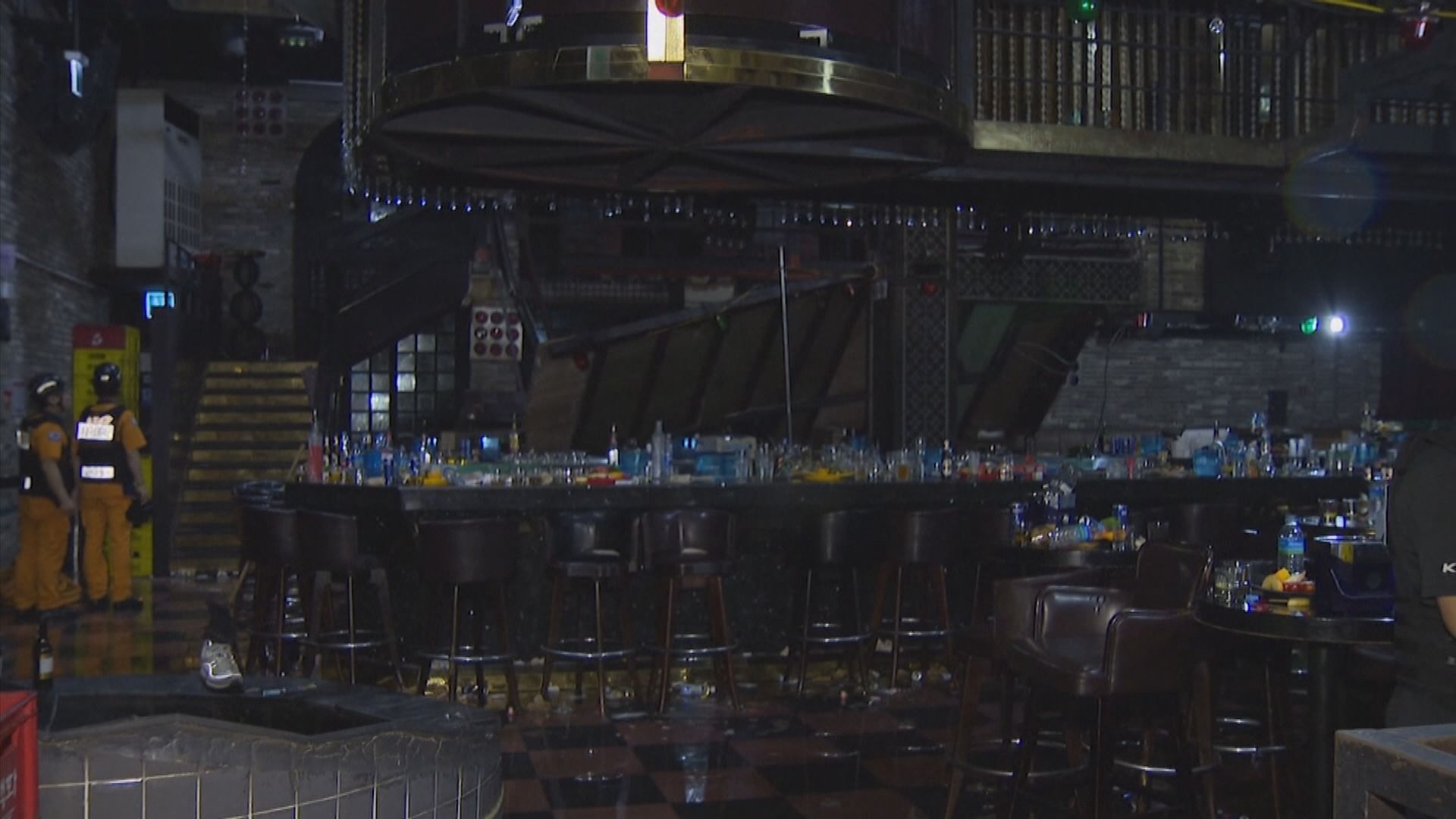 南韓光州酒吧閣樓倒塌至少兩死17傷