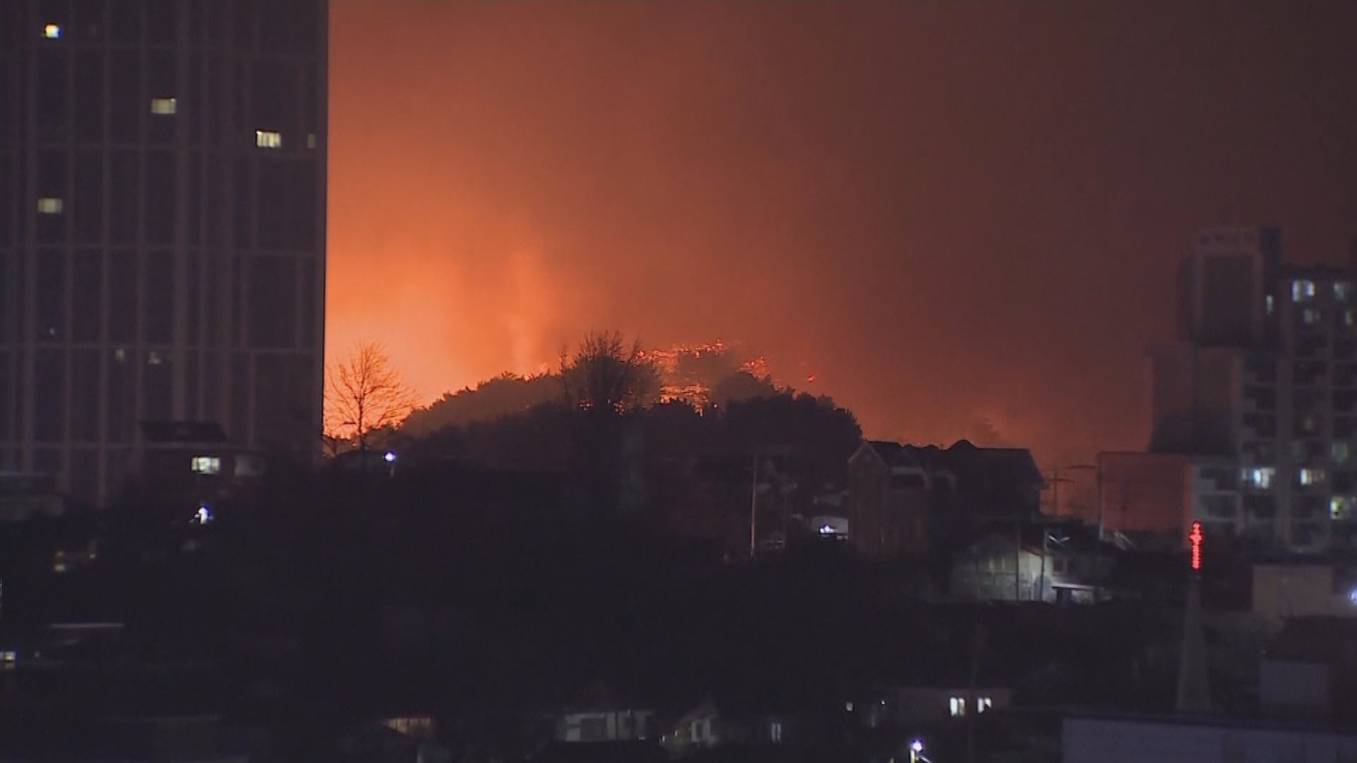 南韓江原道山火被列為國家災難