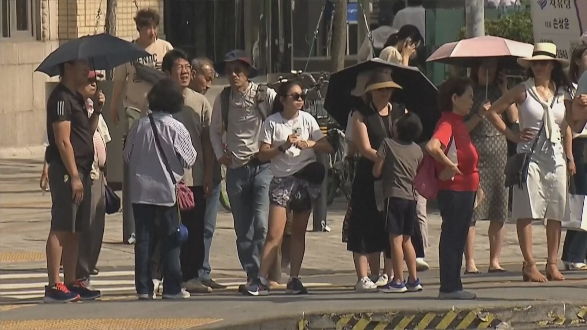 南韓酷熱天氣持續　累計逾1900人中暑18人死亡