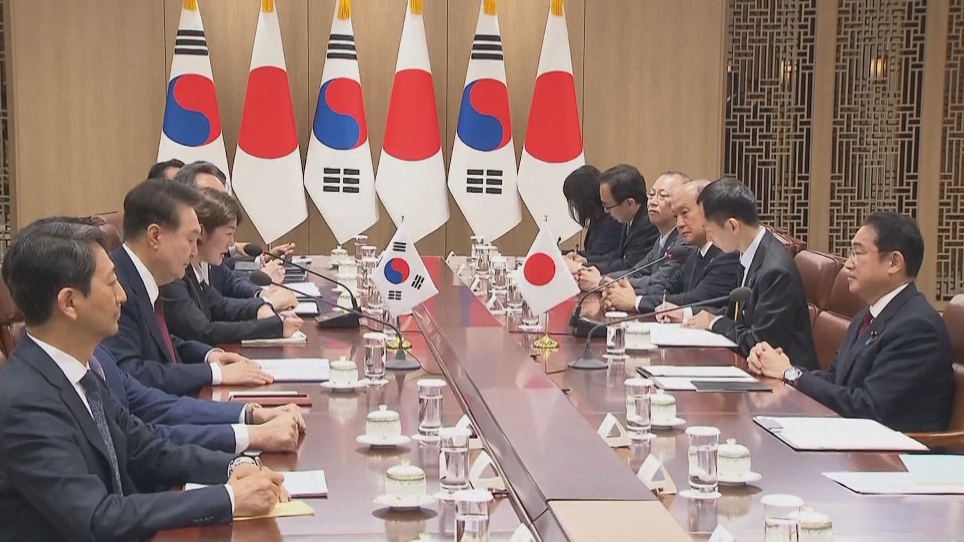 日韓領導人會晤倡加強交流維護印太自由