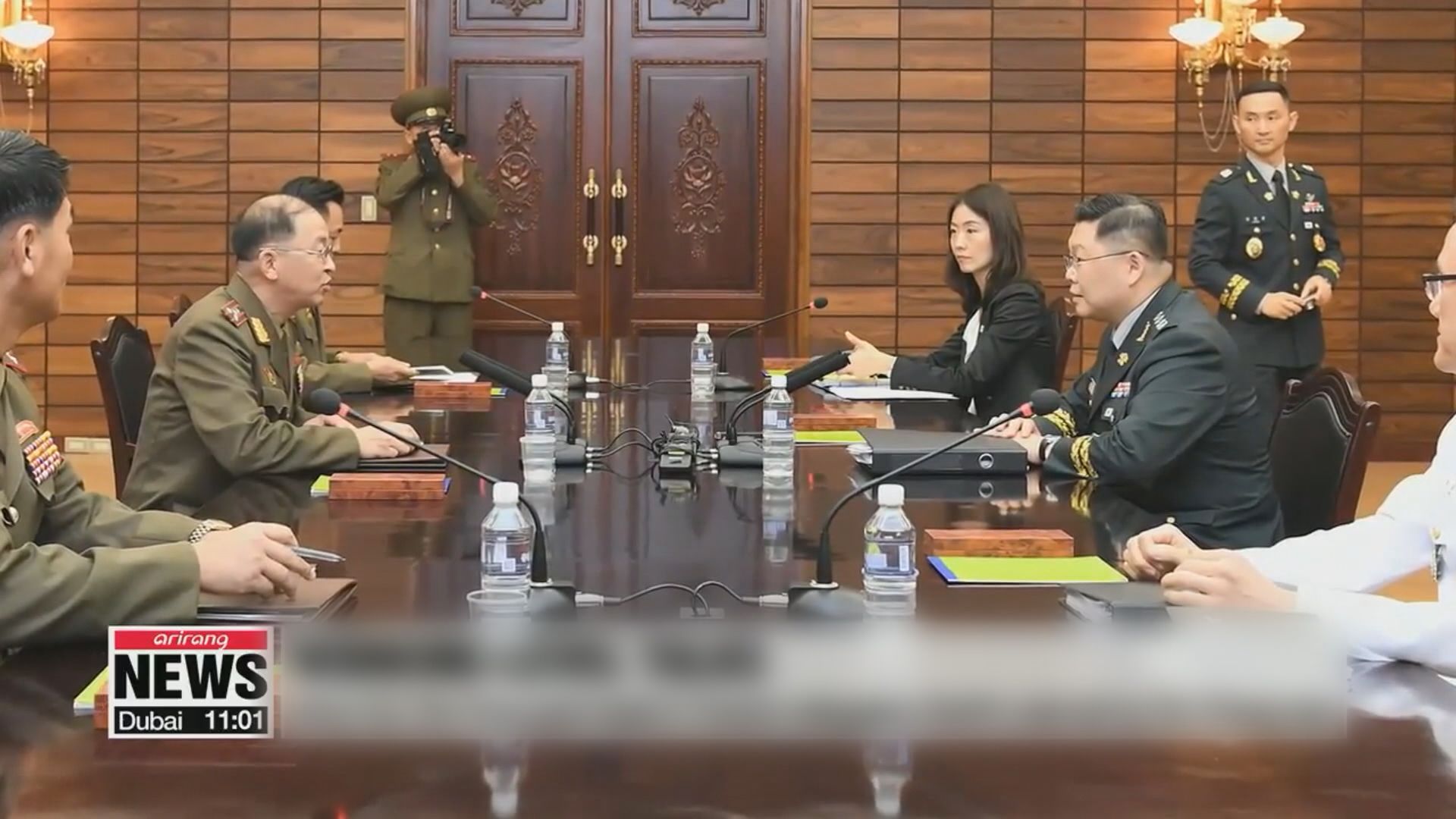 南北韓舉行軍事工作會談
