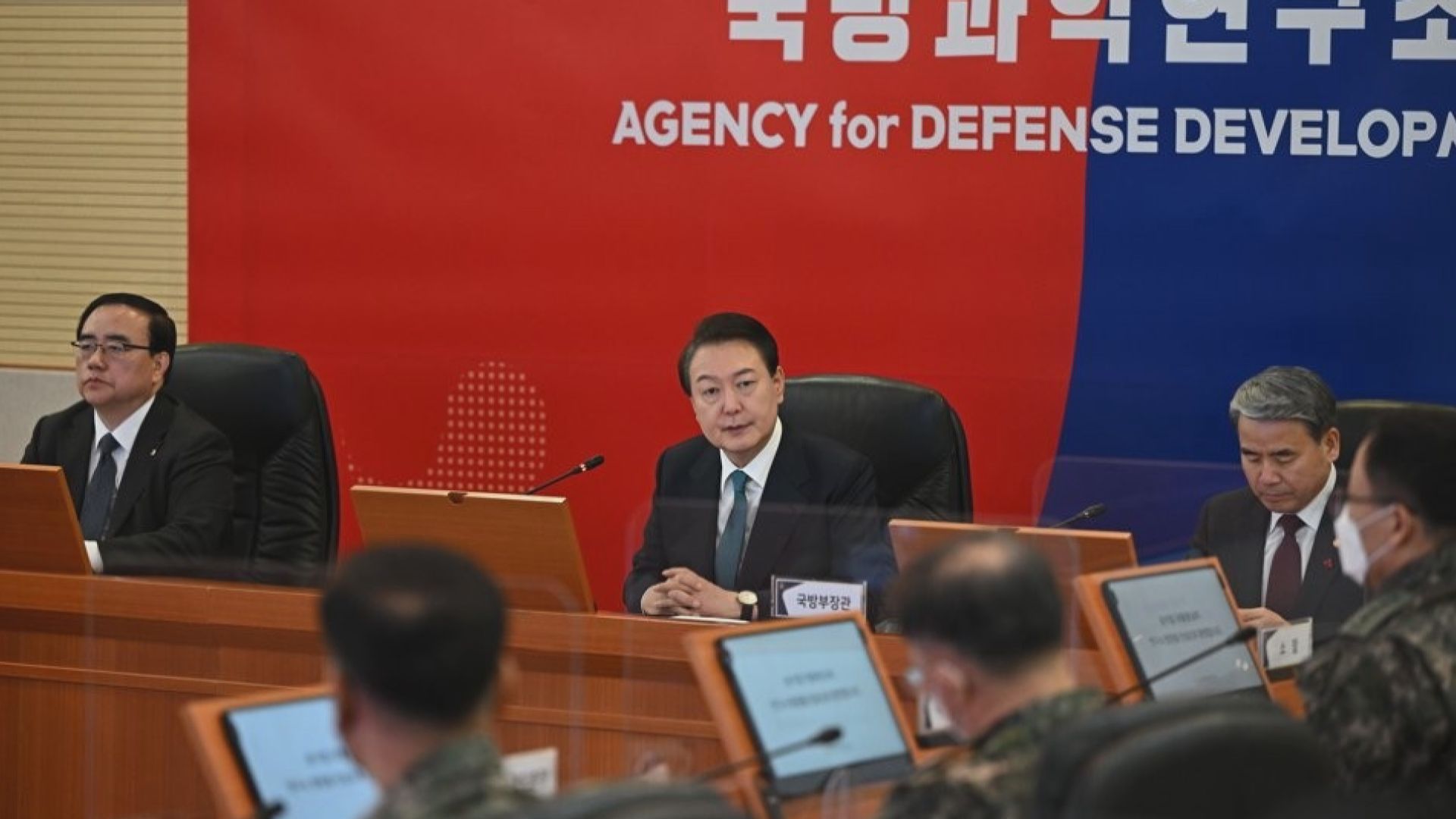 尹錫悅視察應對北韓無人機的武器研發進展