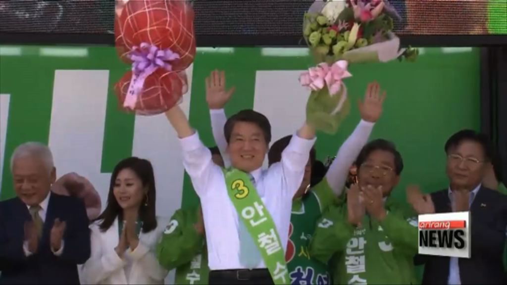 南韓總統候選人馬不停蹄拉票