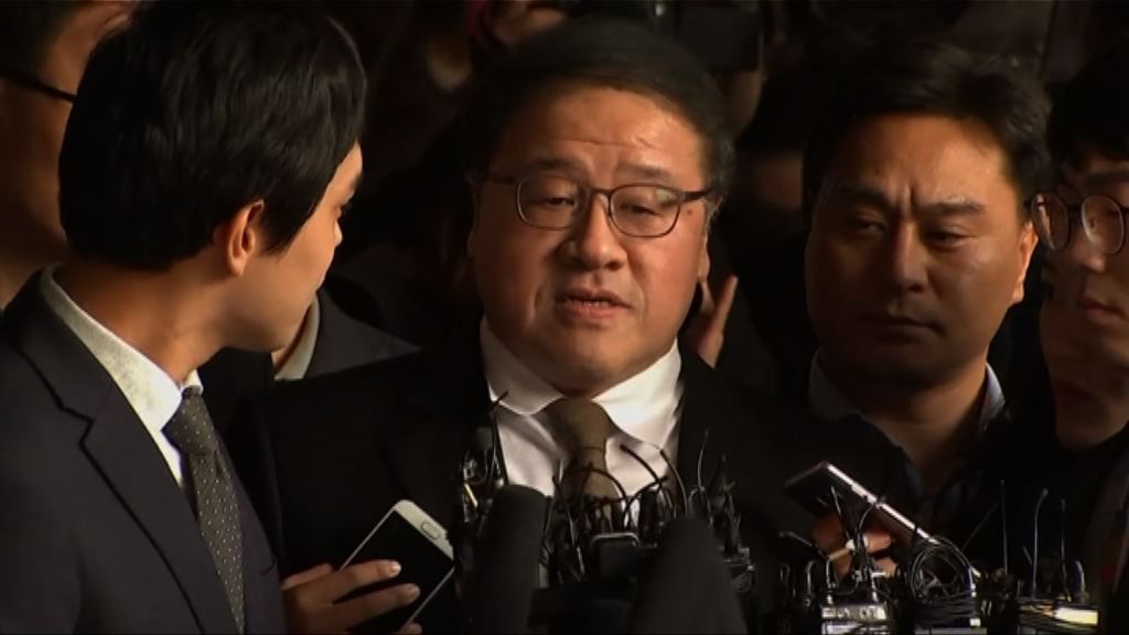 南韓干政風波　青瓦台前首席秘書接受問話