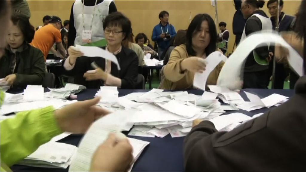 南韓國會選舉投票率近六成