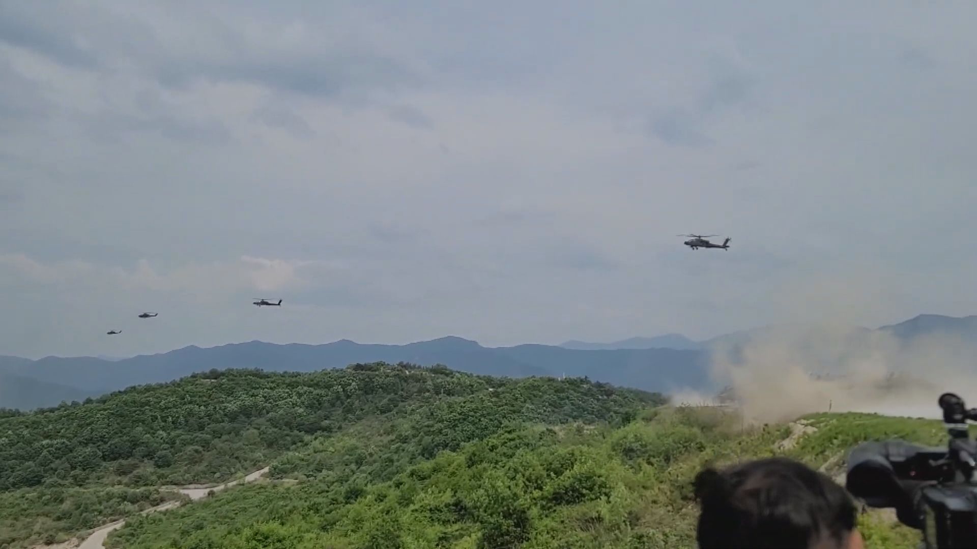 南韓美國展開歷屆最大「火力殲滅訓練」