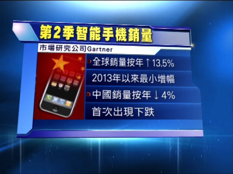 報告指中國智能手機市場已達飽和